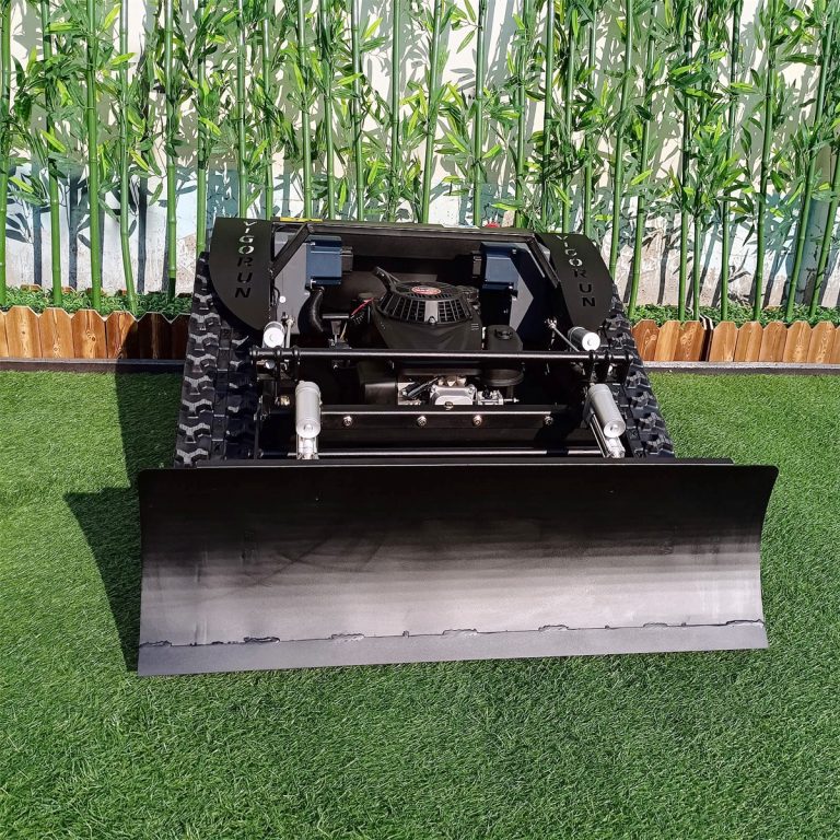 remote control weeder for mountain slope