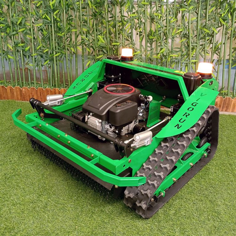 Alle Hänge Benzin Elektrisch Hybrid angetrieben 4WD -Fernbedienung kontrollierter Rasentrimmer zum Verkauf