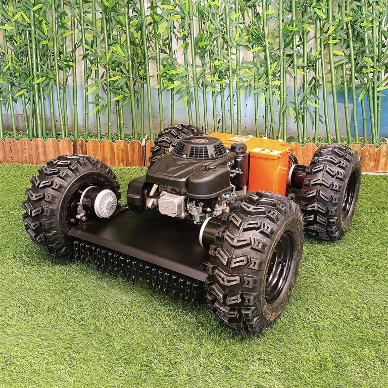 High quality RC caterpillar lawn cutter