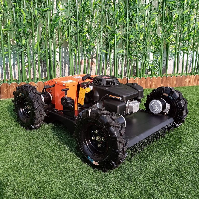 Best price remote control 4WD landscaping use lawn mower